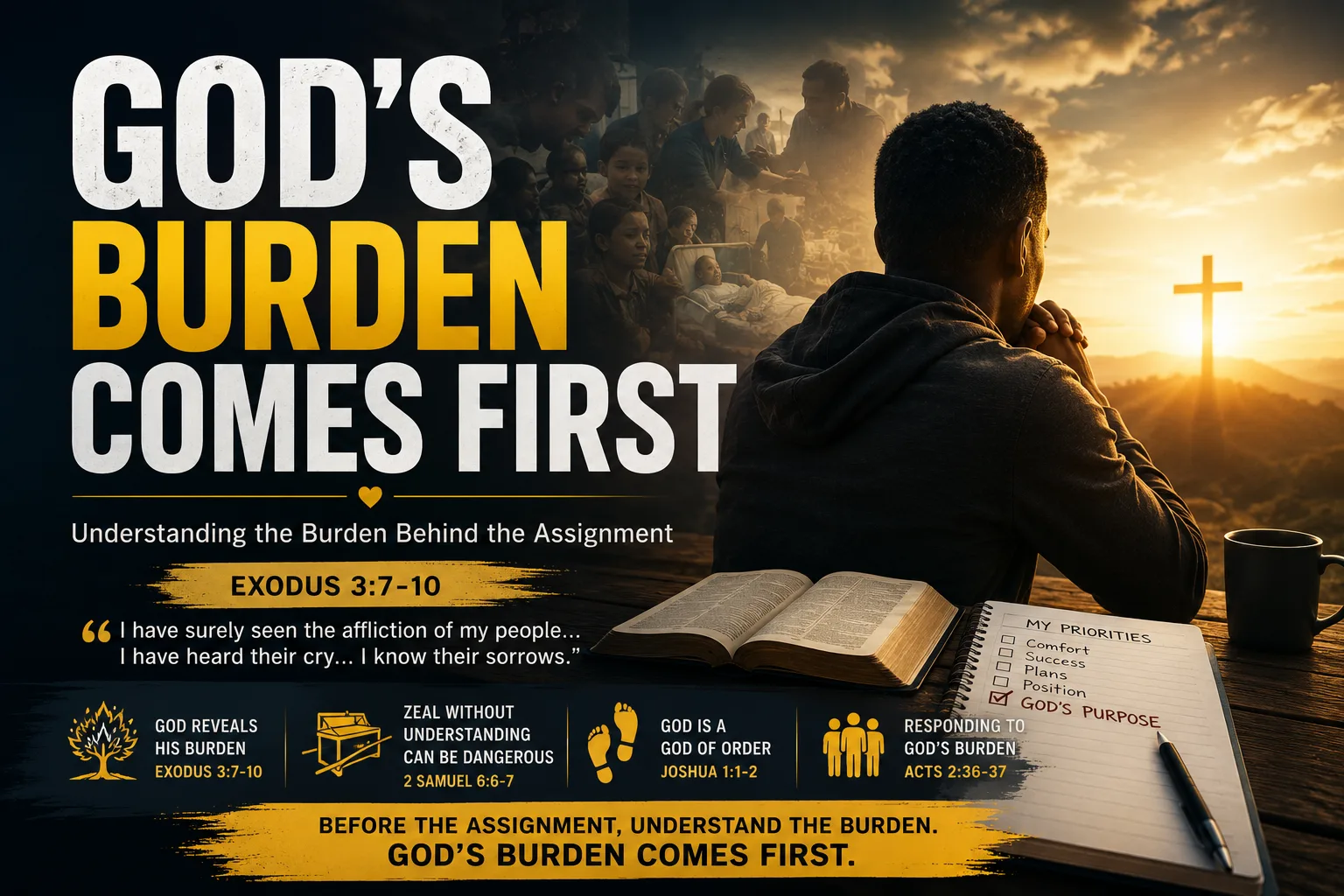 GOD’S BURDEN COMES FIRST